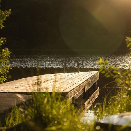 Domek Dla Pary Kaszuby Linia Brzegowa Jezioro Prywatny Las Roztoka  Extérieur photo